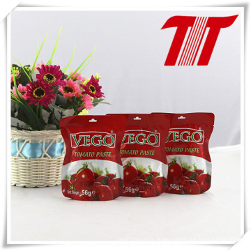 70g Sachet Tomato Paste-Stand Packing Manufacturer